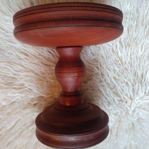 Wooden stand/ candle holder/plant stand